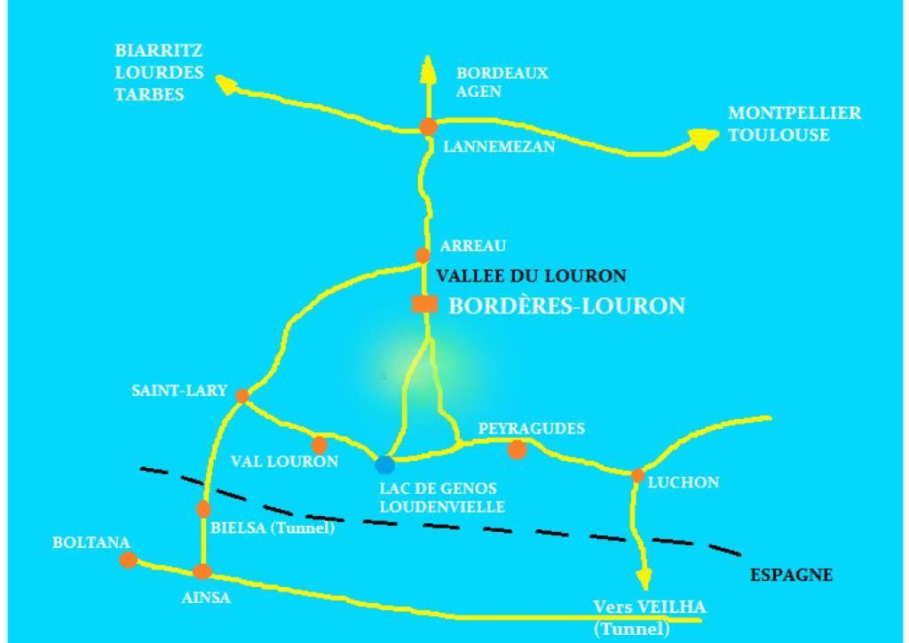 Maison Marguerite Borderes-Louron Bagian luar foto